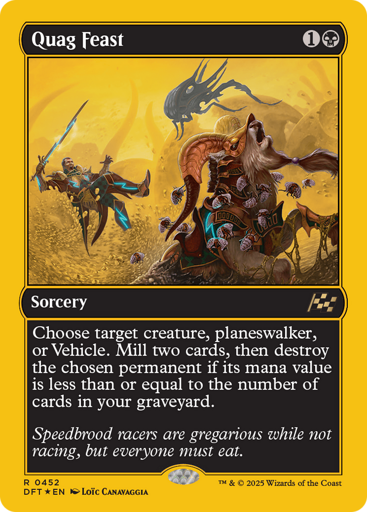 Quag Feast (First-Place Foil) [Aetherdrift] - Magic: The Gathering - Card Brawlers | Quebec | Canada |