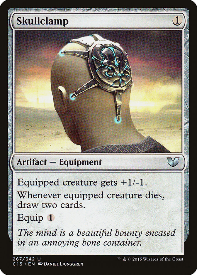 Skullclamp [Commander 2015] - Magic: The Gathering - Card Brawlers | Quebec | Canada |