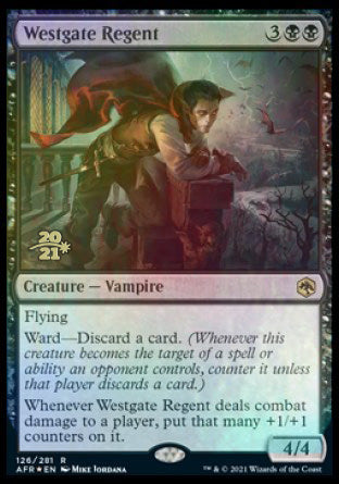 Westgate Regent [Dungeons & Dragons: Adventures in the Forgotten Realms Prerelease Promos] - Magic: The Gathering - Card Brawlers | Quebec | Canada |