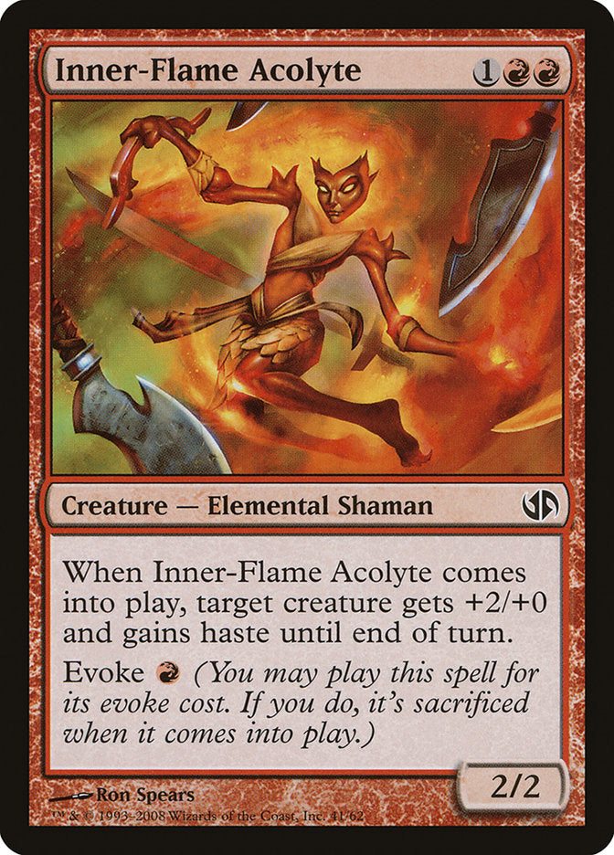 Inner-Flame Acolyte [Duel Decks: Jace vs. Chandra] - Magic: The Gathering - Card Brawlers | Quebec | Canada |