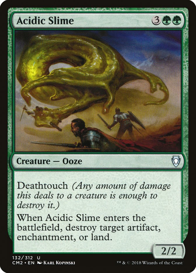 Acidic Slime [Commander Anthology Volume II] - Magic: The Gathering - Card Brawlers | Quebec | Canada |