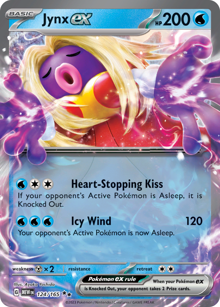 Jynx ex (124/165) [Scarlet & Violet 151] - Pokémon - Card Brawlers | Quebec | Canada |