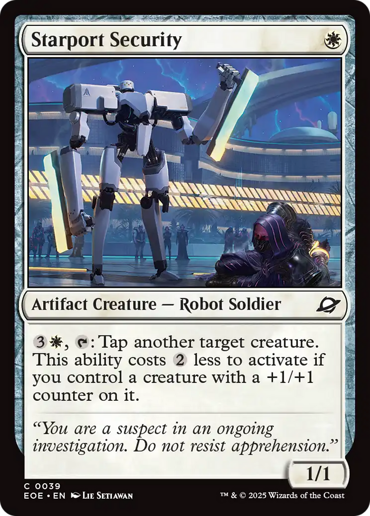 Starport Security [Edge of Eternities] - Magic: The Gathering - Card Brawlers | Quebec | Canada |