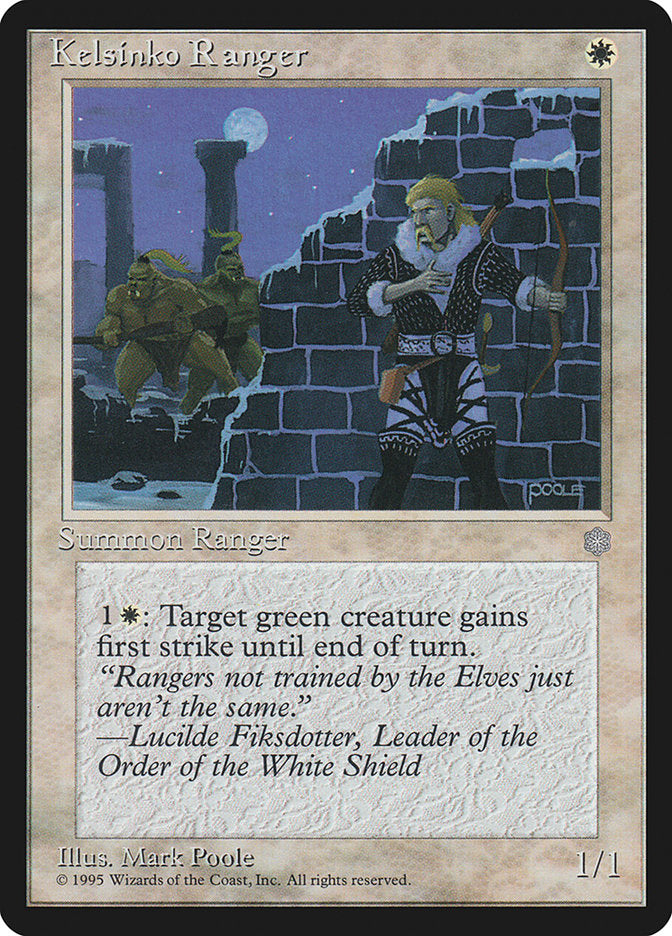 Kelsinko Ranger [Ice Age] - Magic: The Gathering - Card Brawlers | Quebec | Canada |