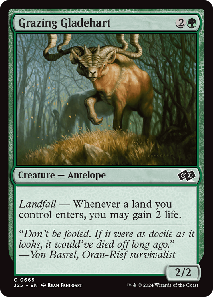 Grazing Gladehart [Foundations Jumpstart] - Magic: The Gathering - Card Brawlers | Quebec | Canada |
