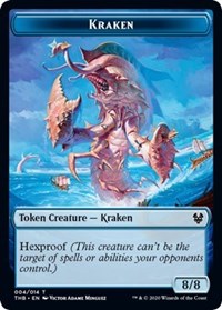 Kraken // Satyr Double-Sided Token [Theros Beyond Death Tokens] - Magic: The Gathering - Card Brawlers | Quebec | Canada |