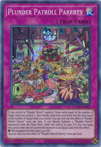 Plunder Patroll Parrrty [ETCO-EN091] Super Rare - Yu-Gi-Oh! - Card Brawlers | Quebec | Canada |