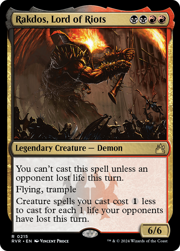 Rakdos, Lord of Riots [Ravnica Remastered] - Magic: The Gathering - Card Brawlers | Quebec | Canada |
