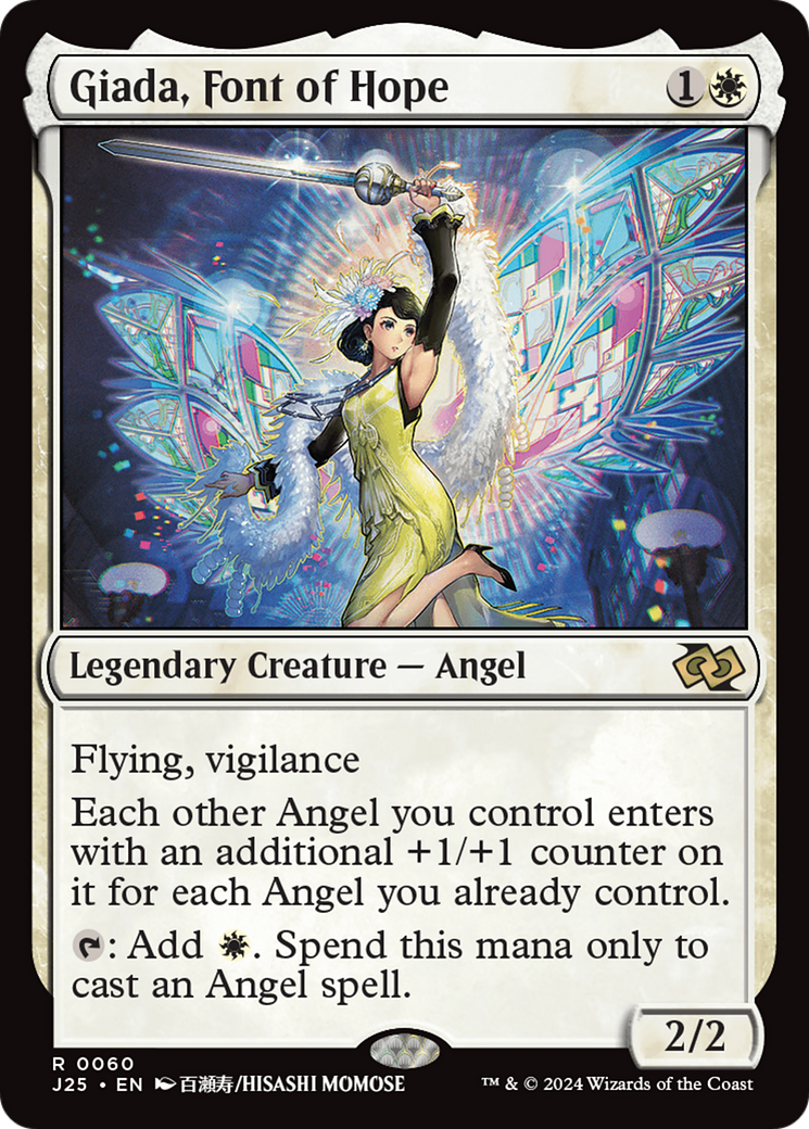 Giada, Font of Hope (Anime) [Foundations Jumpstart] - Magic: The Gathering - Card Brawlers | Quebec | Canada |