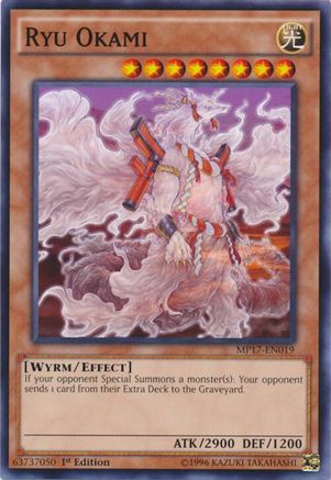 Ryu Okami [MP17-EN019] Common - Yu-Gi-Oh! - Card Brawlers | Quebec | Canada |
