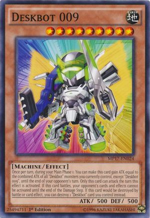 Deskbot 009 [MP17-EN024] Common - Yu-Gi-Oh! - Card Brawlers | Quebec | Canada |