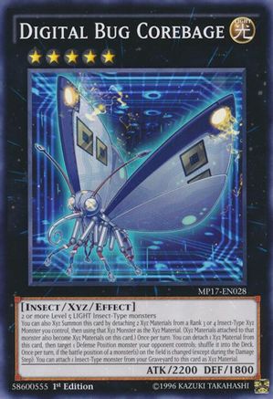 Digital Bug Corebage [MP17-EN028] Common - Yu-Gi-Oh! - Card Brawlers | Quebec | Canada |