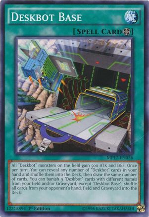 Deskbot Base [MP17-EN036] Common - Yu-Gi-Oh! - Card Brawlers | Quebec | Canada |