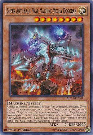 Super Anti-Kaiju War Machine Mecha-Dogoran [MP17-EN047] Rare - Yu-Gi-Oh! - Card Brawlers | Quebec | Canada |