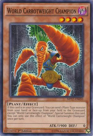World Carrotweight Champion [MP17-EN050] Common - Yu-Gi-Oh! - Card Brawlers | Quebec | Canada |