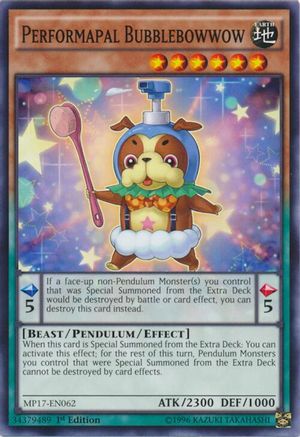 Performapal Bubblebowwow [MP17-EN062] Common - Yu-Gi-Oh! - Card Brawlers | Quebec | Canada |