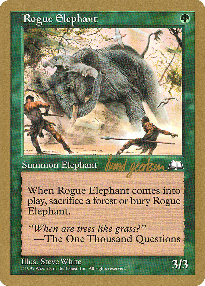 Rogue Elephant (Svend Geertsen) [World Championship Decks 1997] - Magic: The Gathering - Card Brawlers | Quebec | Canada |
