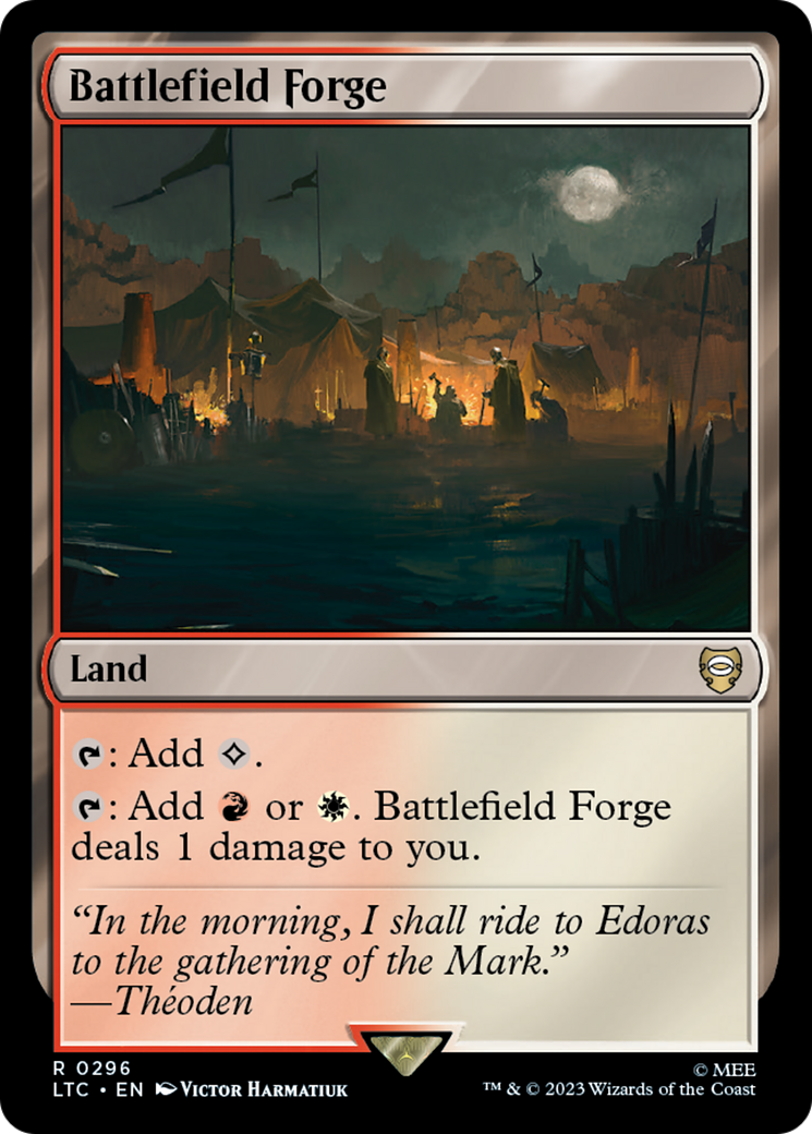 Battlefield Forge [The Lord of the Rings: Tales of Middle-Earth Commander] - Magic: The Gathering - Card Brawlers | Quebec | Canada |
