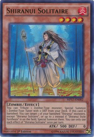Shiranui Solitaire [MP17-EN082] Ultra Rare - Yu-Gi-Oh! - Card Brawlers | Quebec | Canada |