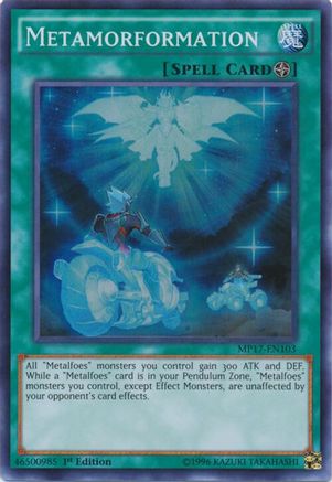 Metamorformation [MP17-EN103] Super Rare - Yu-Gi-Oh! - Card Brawlers | Quebec | Canada |