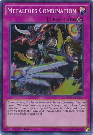 Metalfoes Combination [MP17-EN112] Super Rare - Yu-Gi-Oh! - Card Brawlers | Quebec | Canada |
