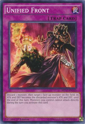 Unified Front [MP17-EN115] Common - Yu-Gi-Oh! - Card Brawlers | Quebec | Canada |