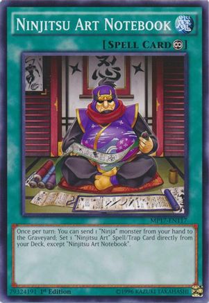 Ninjitsu Art Notebook [MP17-EN117] Common - Yu-Gi-Oh! - Card Brawlers | Quebec | Canada |