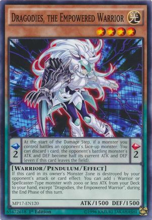 Dragodies, the Empowered Warrior [MP17-EN120] Common - Yu-Gi-Oh! - Card Brawlers | Quebec | Canada |