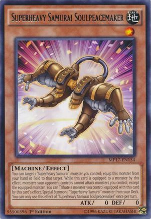 Superheavy Samurai Soulpeacemaker [MP17-EN134] Rare - Yu-Gi-Oh! - Card Brawlers | Quebec | Canada |