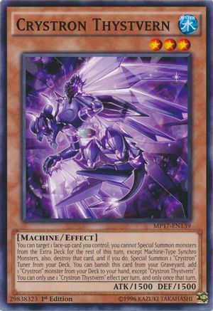 Crystron Thystvern [MP17-EN139] Common - Yu-Gi-Oh! - Card Brawlers | Quebec | Canada |