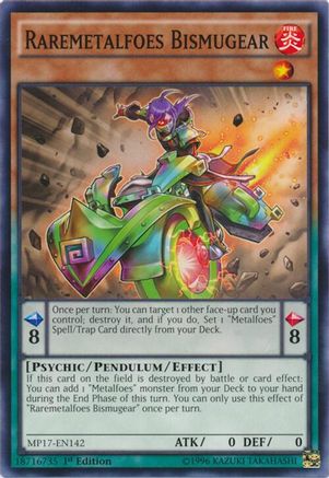 Raremetalfoes Bismugear [MP17-EN142] Common - Yu-Gi-Oh! - Card Brawlers | Quebec | Canada |
