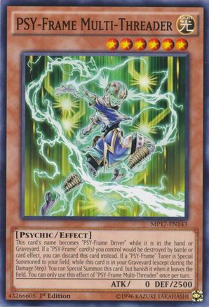 PSY-Frame Multi-Threader [MP17-EN143] Common - Yu-Gi-Oh! - Card Brawlers | Quebec | Canada |