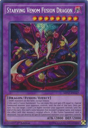 Starving Venom Fusion Dragon [MP17-EN147] Secret Rare - Yu-Gi-Oh! - Card Brawlers | Quebec | Canada |
