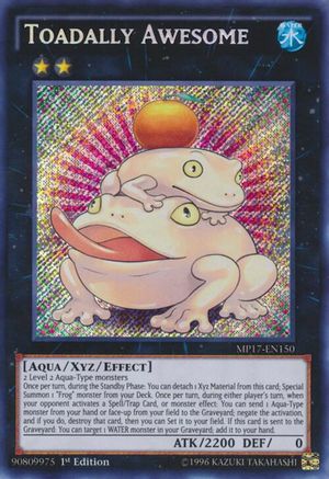 Toadally Awesome [MP17-EN150] Secret Rare - Yu-Gi-Oh! - Card Brawlers | Quebec | Canada |