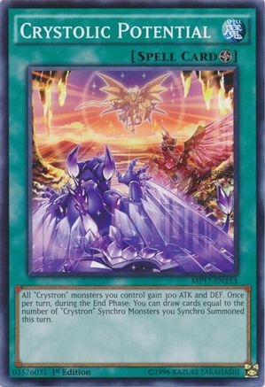 Crystolic Potential [MP17-EN153] Common - Yu-Gi-Oh! - Card Brawlers | Quebec | Canada |