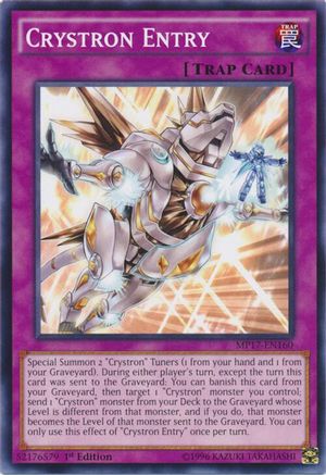 Crystron Entry [MP17-EN160] Common - Yu-Gi-Oh! - Card Brawlers | Quebec | Canada |