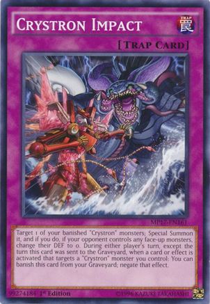 Crystron Impact [MP17-EN161] Common - Yu-Gi-Oh! - Card Brawlers | Quebec | Canada |
