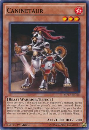 Caninetaur [MP17-EN165] Common - Yu-Gi-Oh! - Card Brawlers | Quebec | Canada |