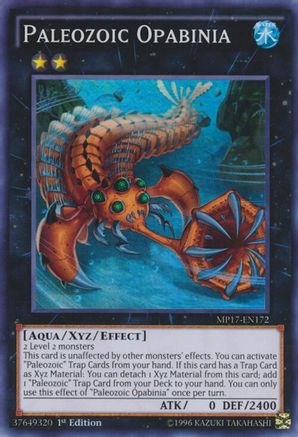 Paleozoic Opabinia [MP17-EN172] Super Rare - Yu-Gi-Oh! - Card Brawlers | Quebec | Canada |