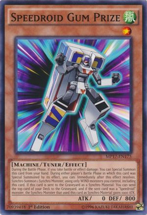 Speedroid Gum Prize [MP17-EN175] Common - Yu-Gi-Oh! - Card Brawlers | Quebec | Canada |