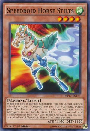 Speedroid Horse Stilts [MP17-EN176] Common - Yu-Gi-Oh! - Card Brawlers | Quebec | Canada |