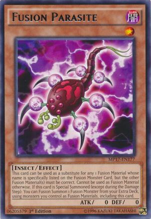 Fusion Parasite [MP17-EN177] Rare - Yu-Gi-Oh! - Card Brawlers | Quebec | Canada |