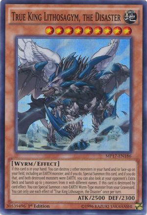 True King Lithosagym, the Disaster [MP17-EN186] Super Rare - Yu-Gi-Oh! - Card Brawlers | Quebec | Canada |