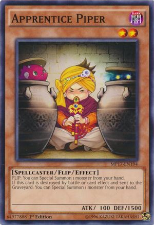 Apprentice Piper [MP17-EN194] Common - Yu-Gi-Oh! - Card Brawlers | Quebec | Canada |