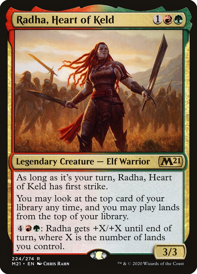 Radha, Heart of Keld [Core Set 2021] - Magic: The Gathering - Card Brawlers | Quebec | Canada |