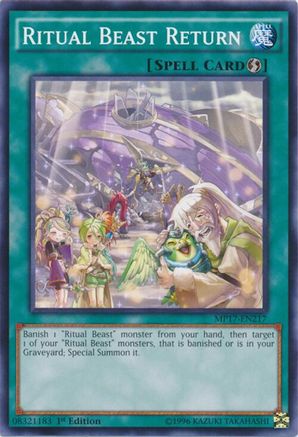 Ritual Beast Return [MP17-EN217] Common - Yu-Gi-Oh! - Card Brawlers | Quebec | Canada |