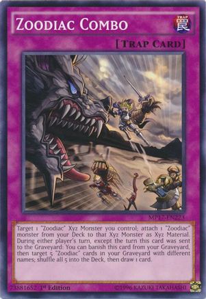 Zoodiac Combo [MP17-EN223] Common - Yu-Gi-Oh! - Card Brawlers | Quebec | Canada |