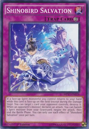 Shinobird Salvation [MP17-EN224] Common - Yu-Gi-Oh! - Card Brawlers | Quebec | Canada |