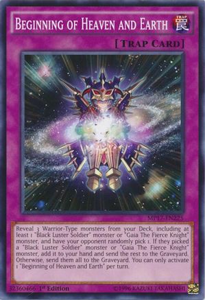 Beginning of Heaven and Earth [MP17-EN225] Common - Yu-Gi-Oh! - Card Brawlers | Quebec | Canada |