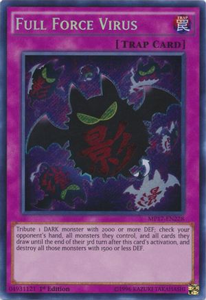Full Force Virus [MP17-EN228] Secret Rare - Yu-Gi-Oh! - Card Brawlers | Quebec | Canada |
